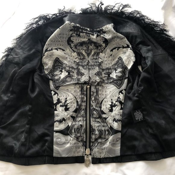 Royal Underground Size XS Leather and Fur Vest - Picture 13 of 16